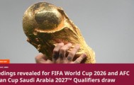 开云体育在直播-2026世预赛亚洲区抽签27日进行 国足16点被抽出